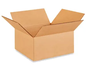 10 x 10 x 5" Lightweight 32 ECT Corrugated Boxes