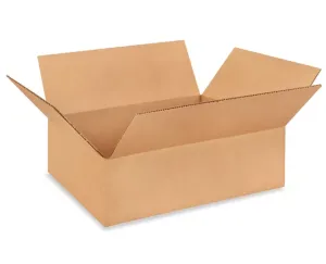 14 x 10 x 4" Lightweight 32 ECT Corrugated Boxes