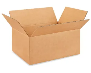 15 x 11 x 7" Lightweight 32 ECT Corrugated Boxes