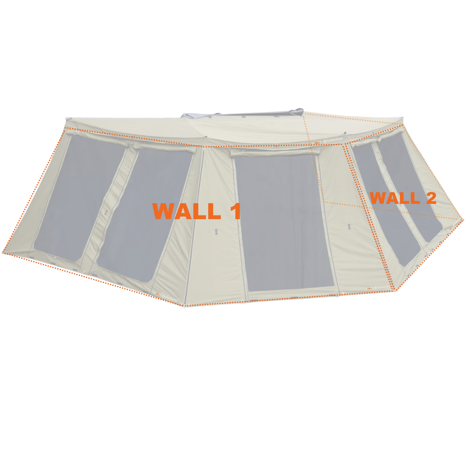 270° PEREGRINE LEFT DELUXE AWNING WALL 1