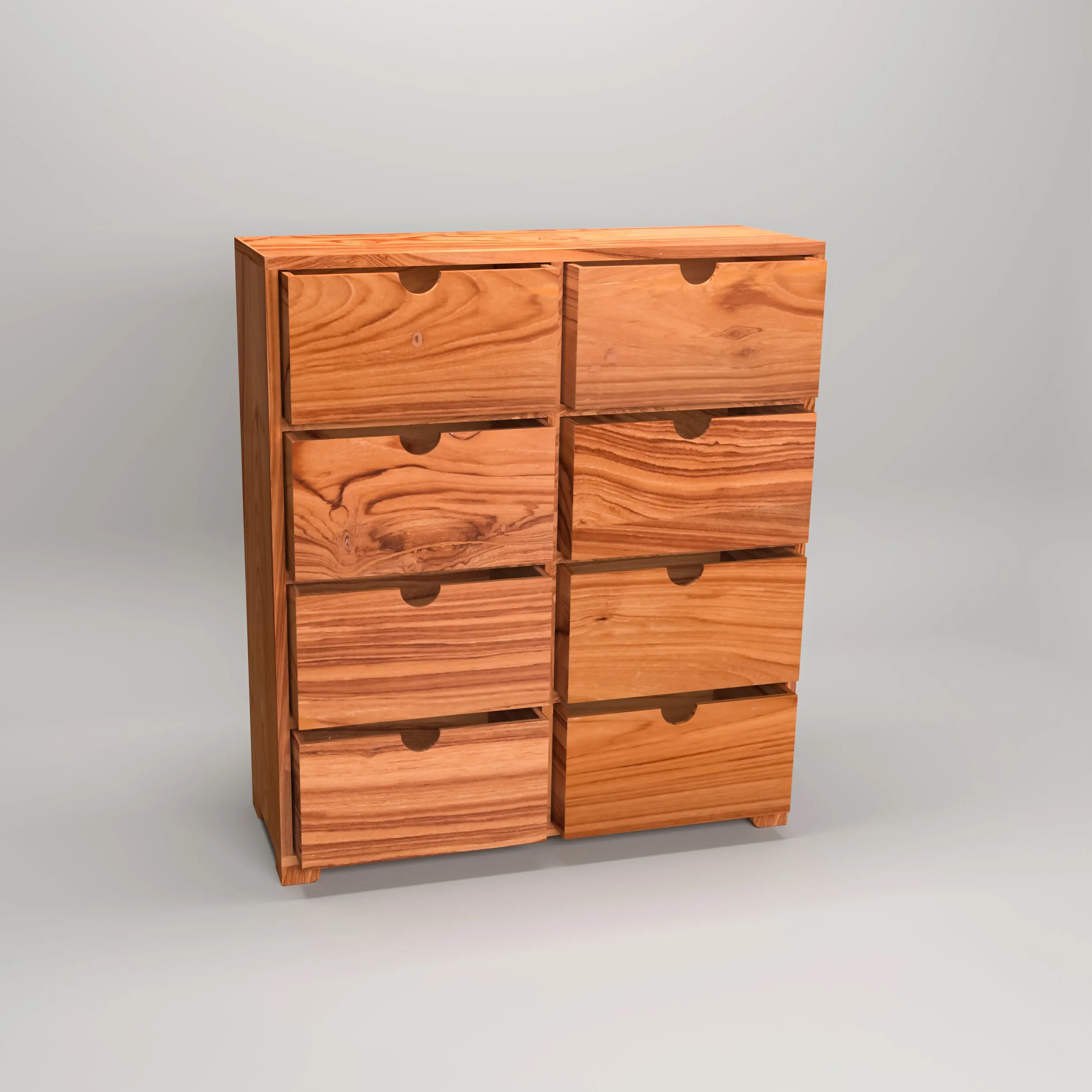 8 drawer heavy duty compact organiser