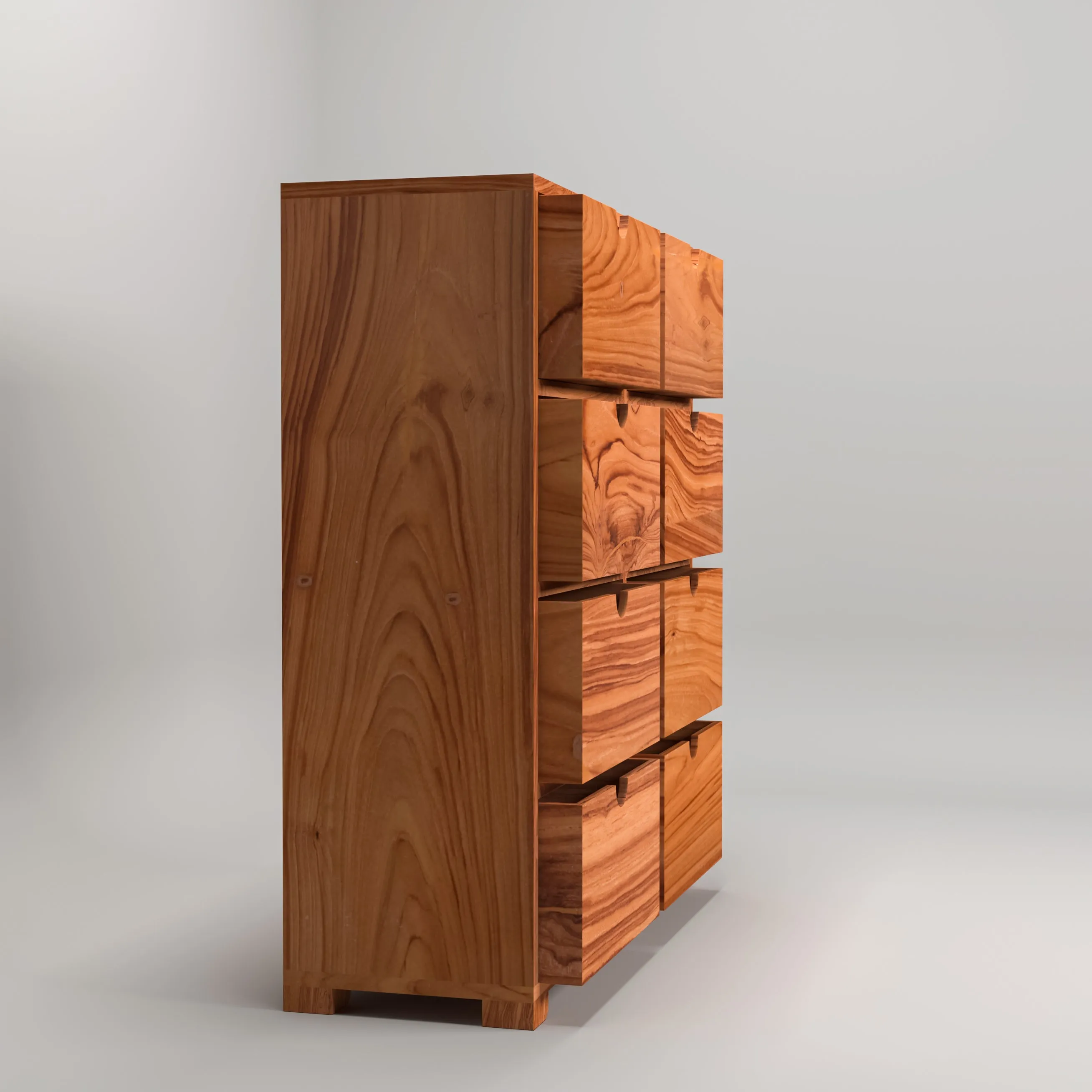 8 drawer heavy duty compact organiser