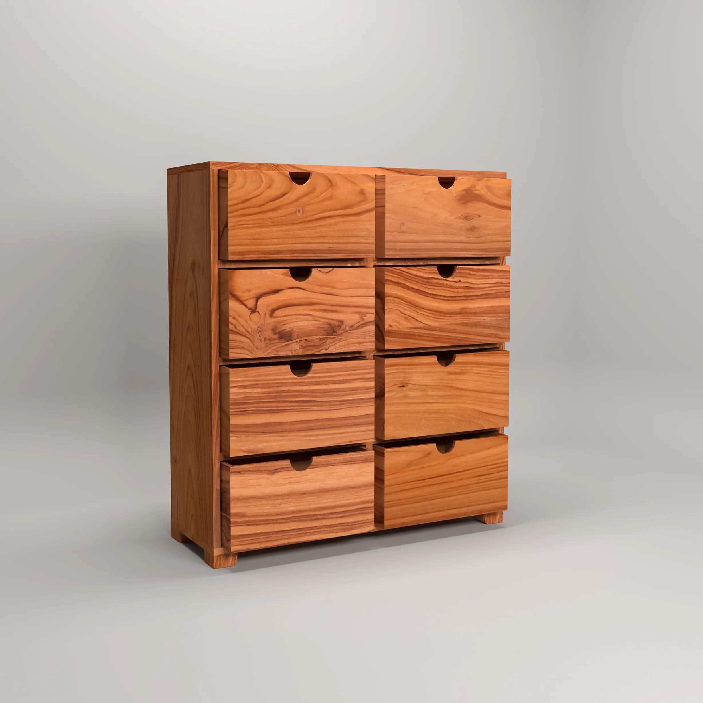 8 drawer heavy duty compact organiser