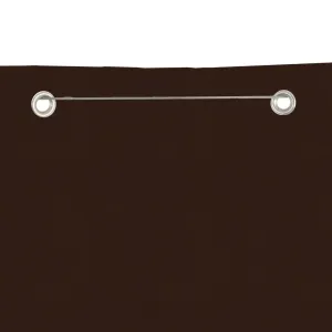 Balcony Screen Brown 160x240 cm Oxford Fabric