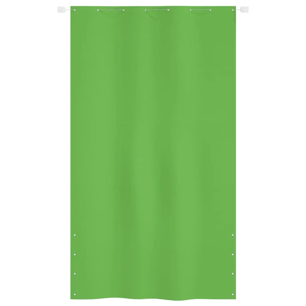 Balcony Screen Light Green 140x240 cm Oxford Fabric