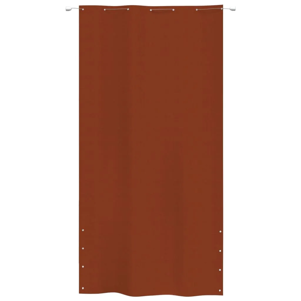 Balcony Screen Terrecotta 140x240 cm Oxford Fabric