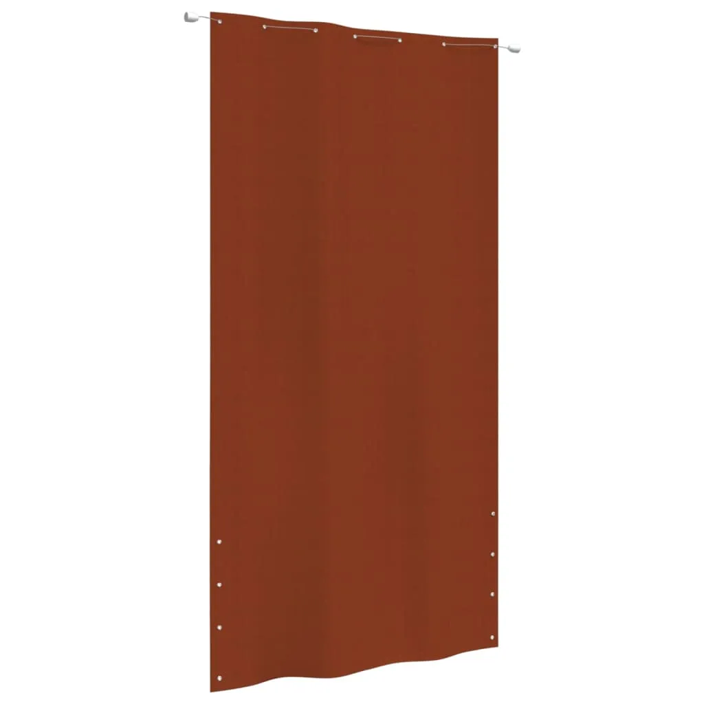 Balcony Screen Terrecotta 140x240 cm Oxford Fabric