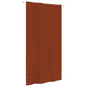 Balcony Screen Terrecotta 140x240 cm Oxford Fabric