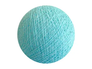 Bindi Cotton Ball Lantern Light Blue