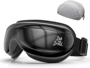 BOB AND BRAD Eye Massager with Heated Compression & Bluetooth Music for Eyes Relax Rejuvenate(Black)