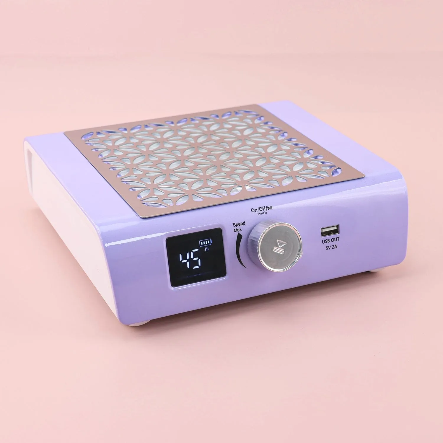 Brushless Pro Nail Dust Collector Rechargeable