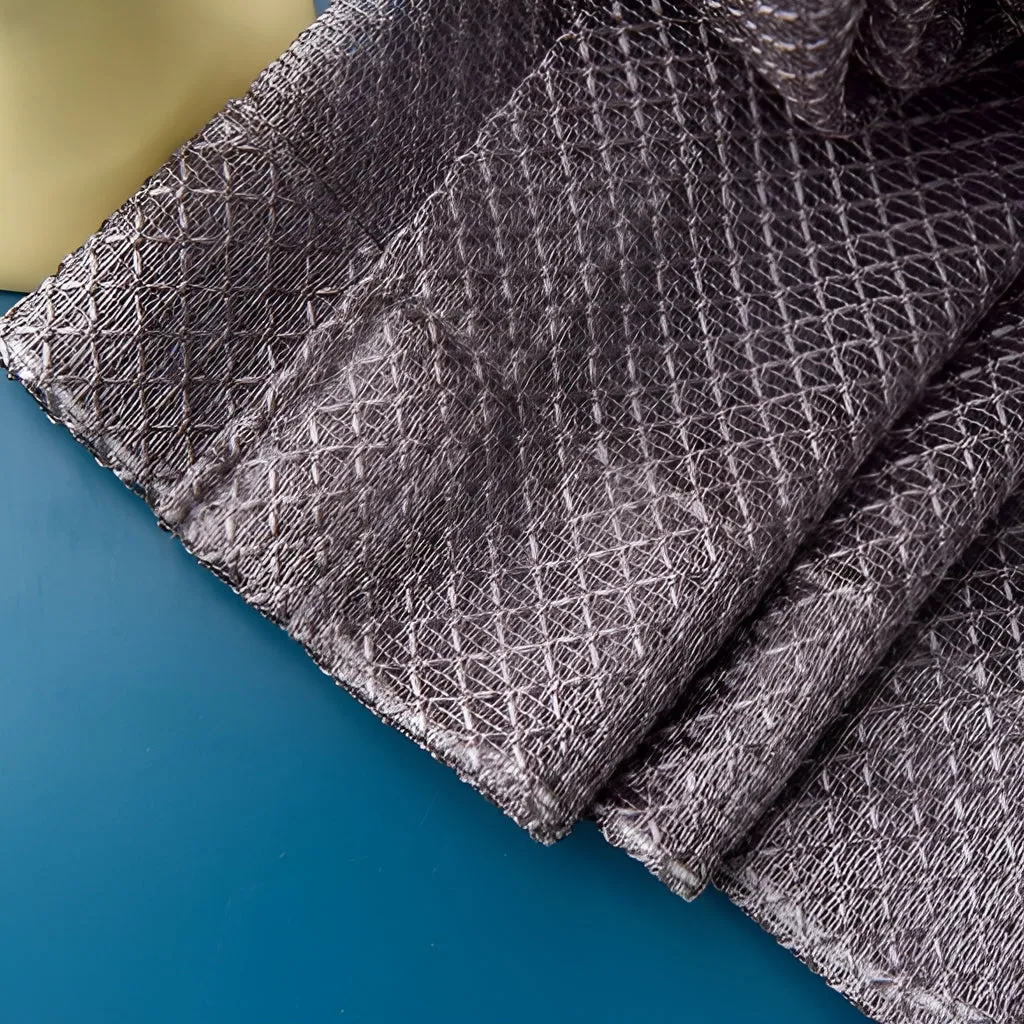 Bryanna Gauze Warp-Knitted Grommet Sheer Custom Curtain