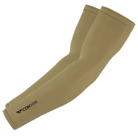Condor Compression Arm Sleeves - Tan - Large - 221110-003-L