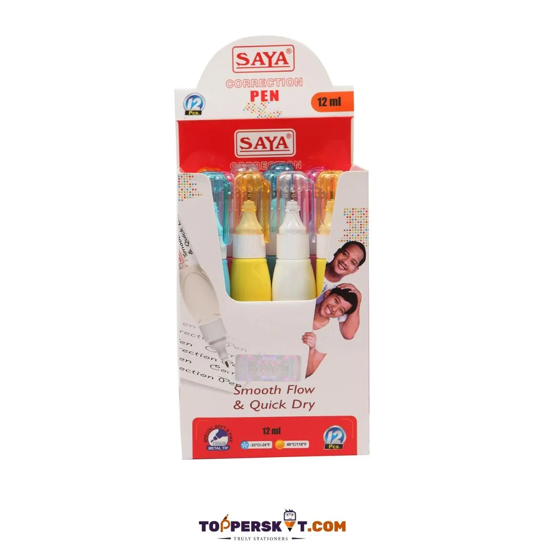 Correction Pen – 3ml: Superior Quality for Effortless and Precise Corrections! ( Pack of