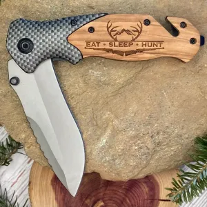 Eat Sleep Hunt Knife