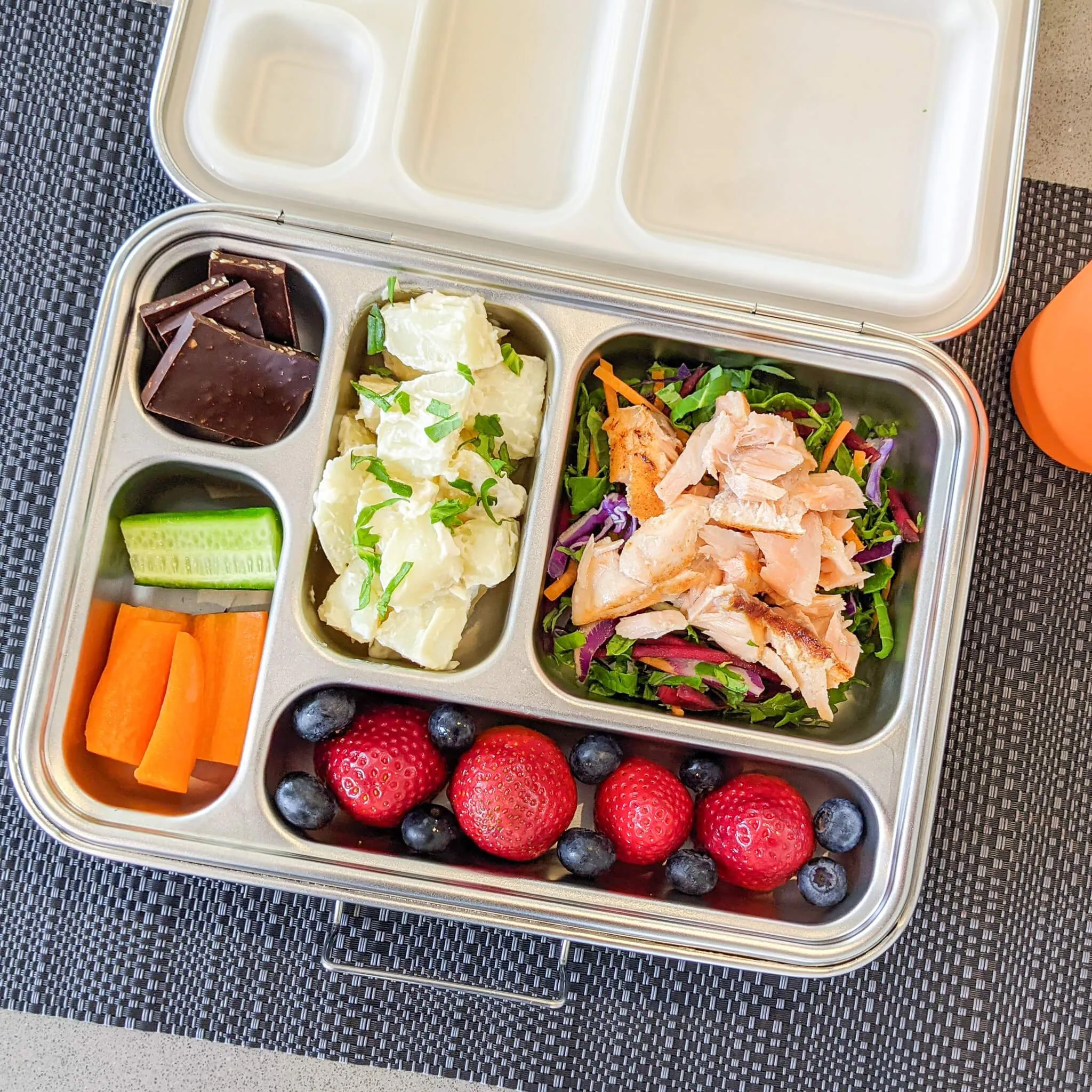 Ecococoon Stainless Steel Leakproof Bento Box - 5 compartment