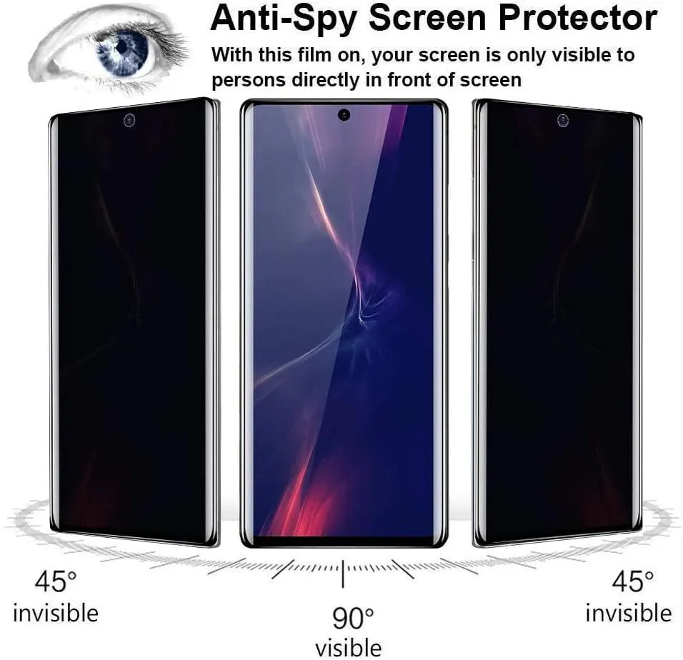 Galaxy Note 20 Ultra Privacy Screen Protector | Tempered Glass Note 20 Ultra