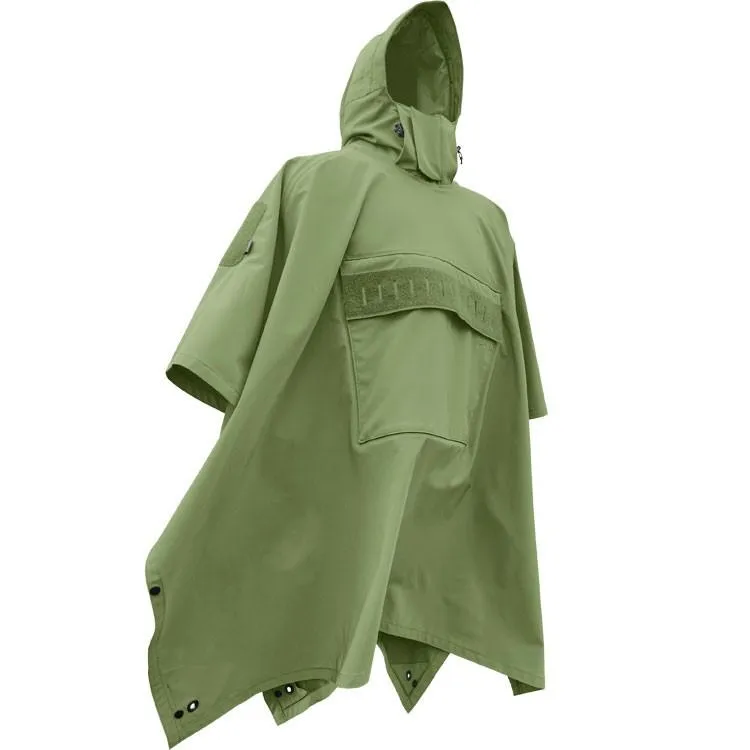 Hazard 4 Poncho Villa 2020 Version Technical Soft-Shell Poncho OD Green