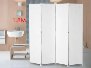 Hotel/Home Woven Design Folding Screen Privacy Room Divider 1.8M