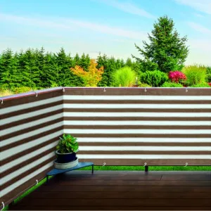 Ideaworks Deck & Fence Privacy Screen- Brown