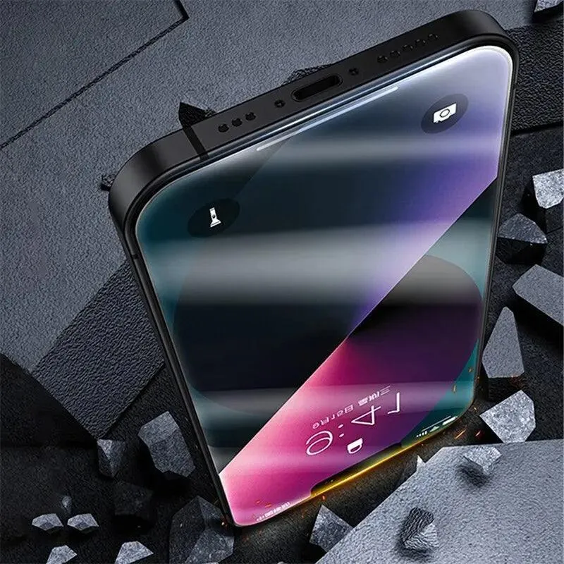 iPhone Privacy Screen Protectors: Shield Your Screen with Anti-Spy Glass - Compatible with Multiple Models