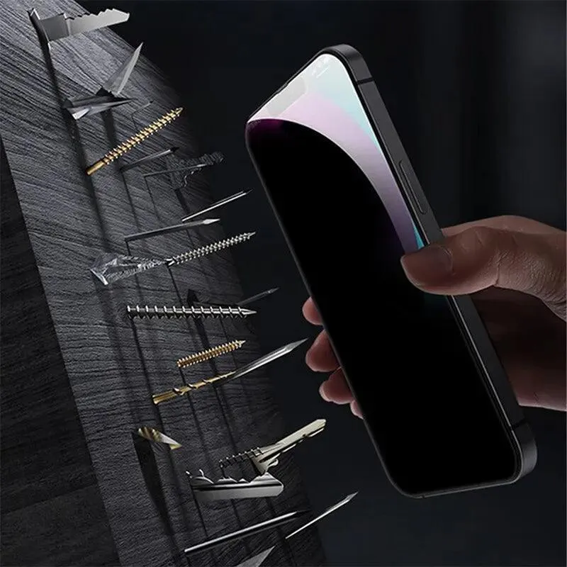 iPhone Privacy Screen Protectors: Shield Your Screen with Anti-Spy Glass - Compatible with Multiple Models
