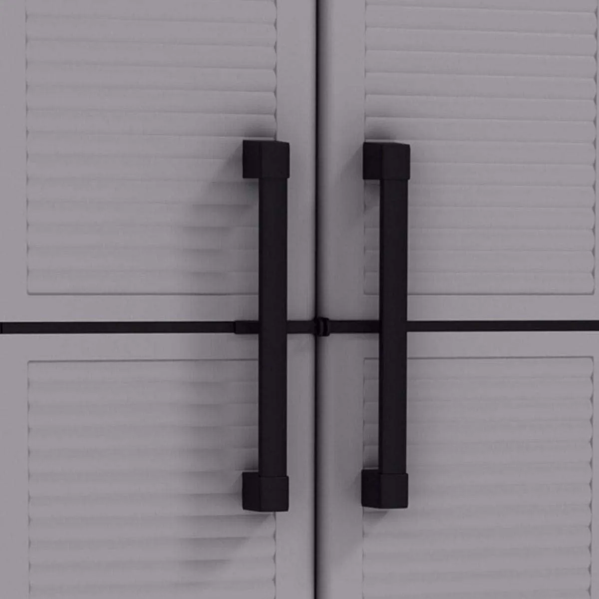 Keter Space Winner Resin Storage Cabinet: Doors, Shelves, Garage Organization
