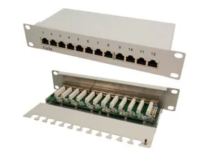 Logilink Patch Panel Desktop - Patch Panel - 10"