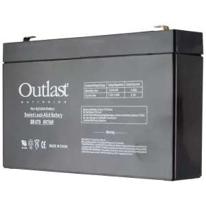 Outlast (6V/7Ah) SLA Replacement Battery for Kids Ride on Toy (SB-670)