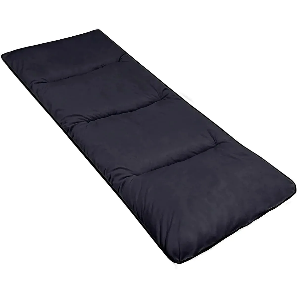 Portable Folding Sleeping Cot Mattress Pads for Camping,Gray Blue Black Brown