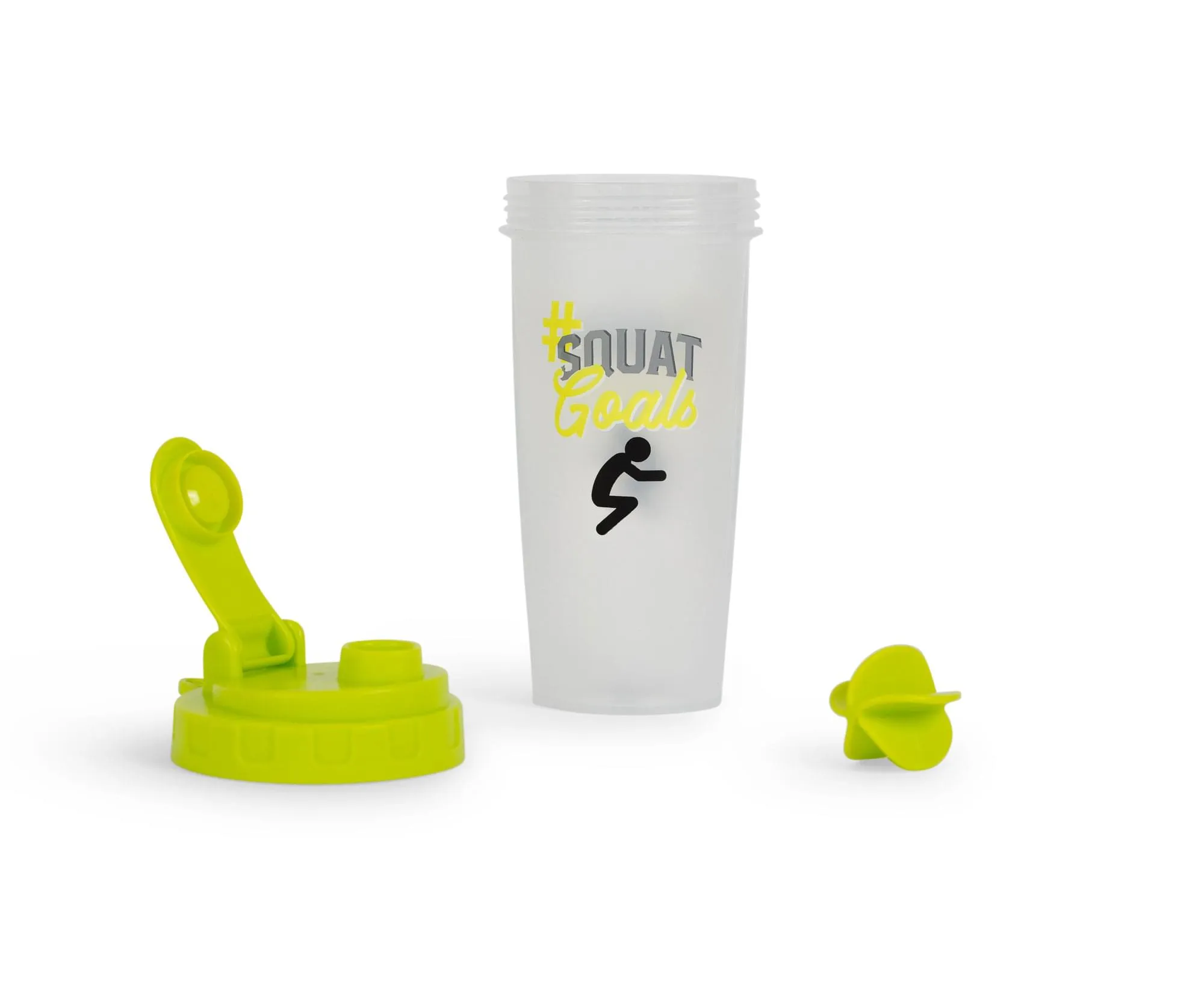 "#SquatGoals" Plastic Shaker Bottle | Holds 20 Ounces
