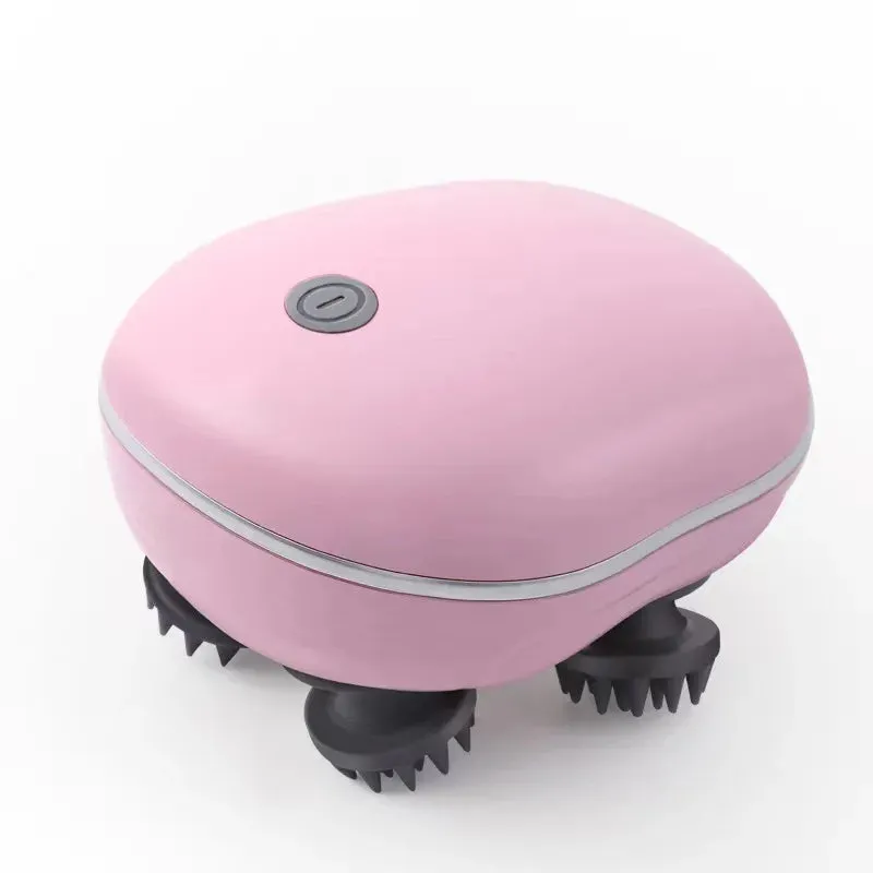 Red Light Therapy Electric Scalp Massager – Relieve Tension & Stress