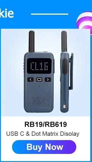 Retevis RT27 Walkie Talkie Licence-free PMR/FRS PMR446 Walkie-talkies 16/22CH VOX Scrambler Portable Two-Way Radio Transceiver