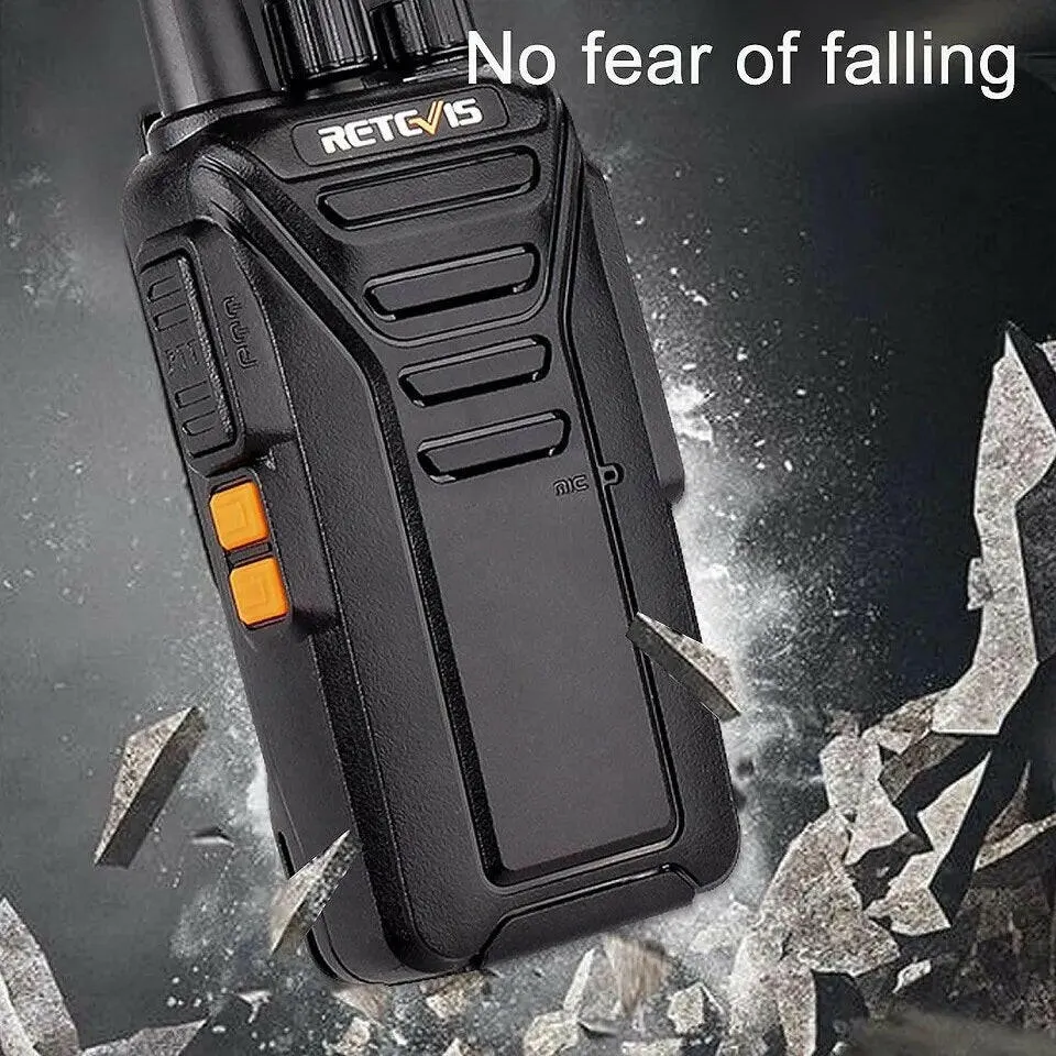 Retevis RT27 Walkie Talkie Licence-free PMR/FRS PMR446 Walkie-talkies 16/22CH VOX Scrambler Portable Two-Way Radio Transceiver