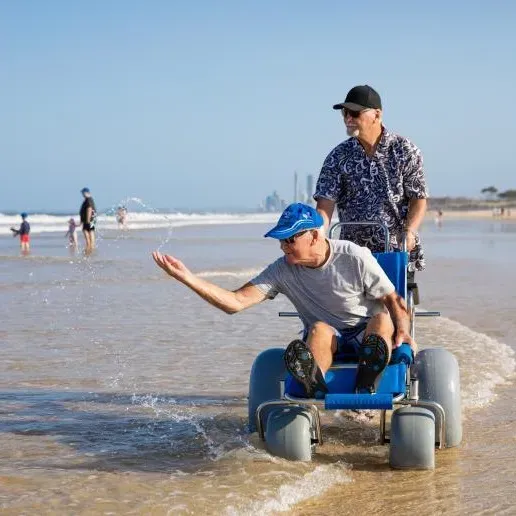 Sandcruiser All Terrain Chair – Beach Wheelchair