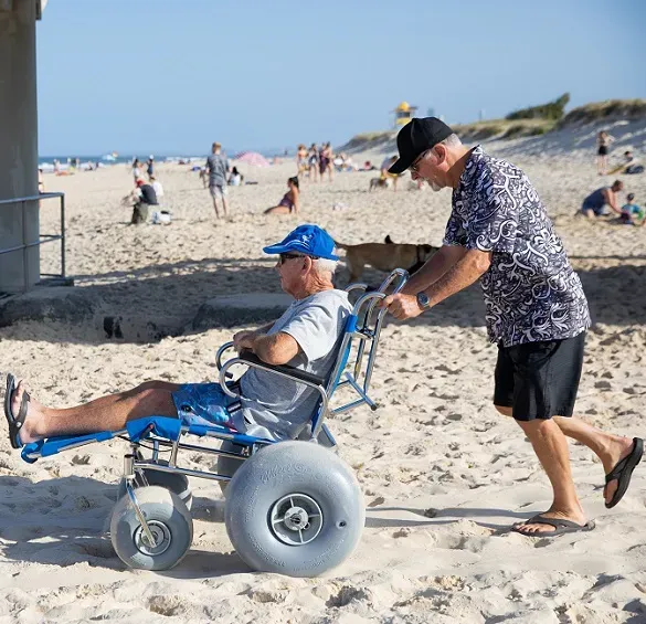 Sandcruiser All Terrain Chair – Beach Wheelchair