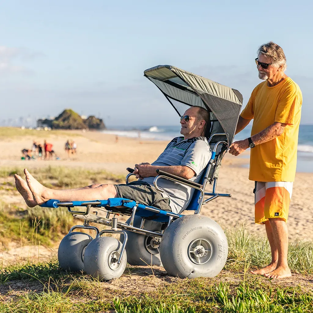 Sandcruiser All Terrain Chair – Beach Wheelchair