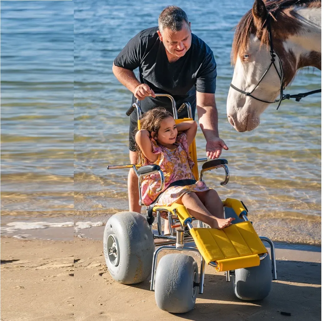 Sandcruiser All Terrain Chair – Beach Wheelchair