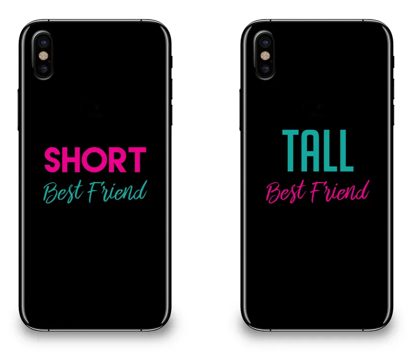 Short & Tall Best Friend - BFF Matching Phone Cases