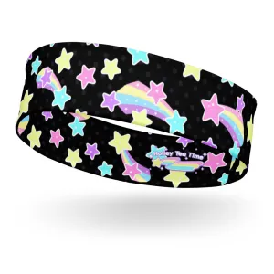 Starry Party Black Stretchable Headband