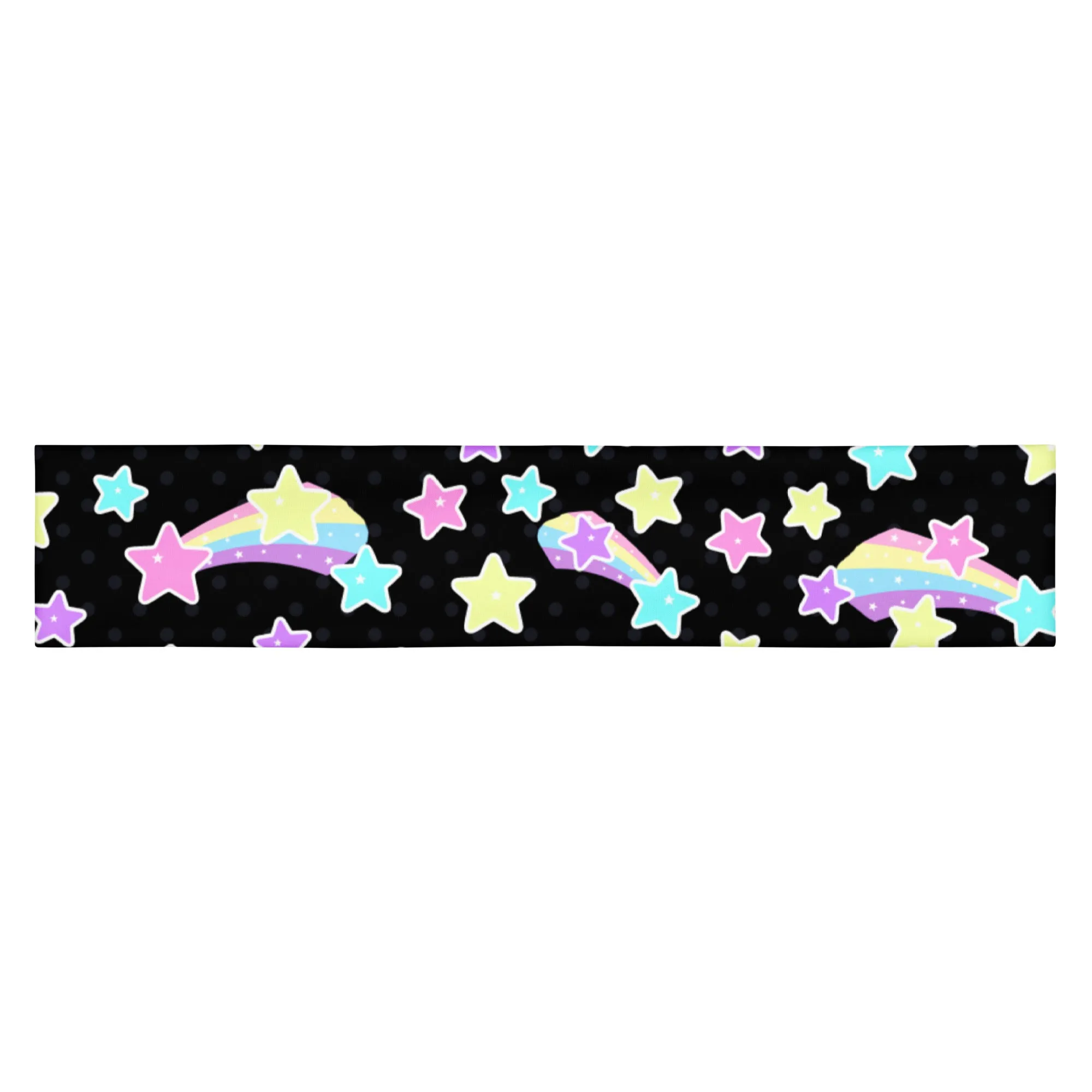 Starry Party Black Stretchable Headband