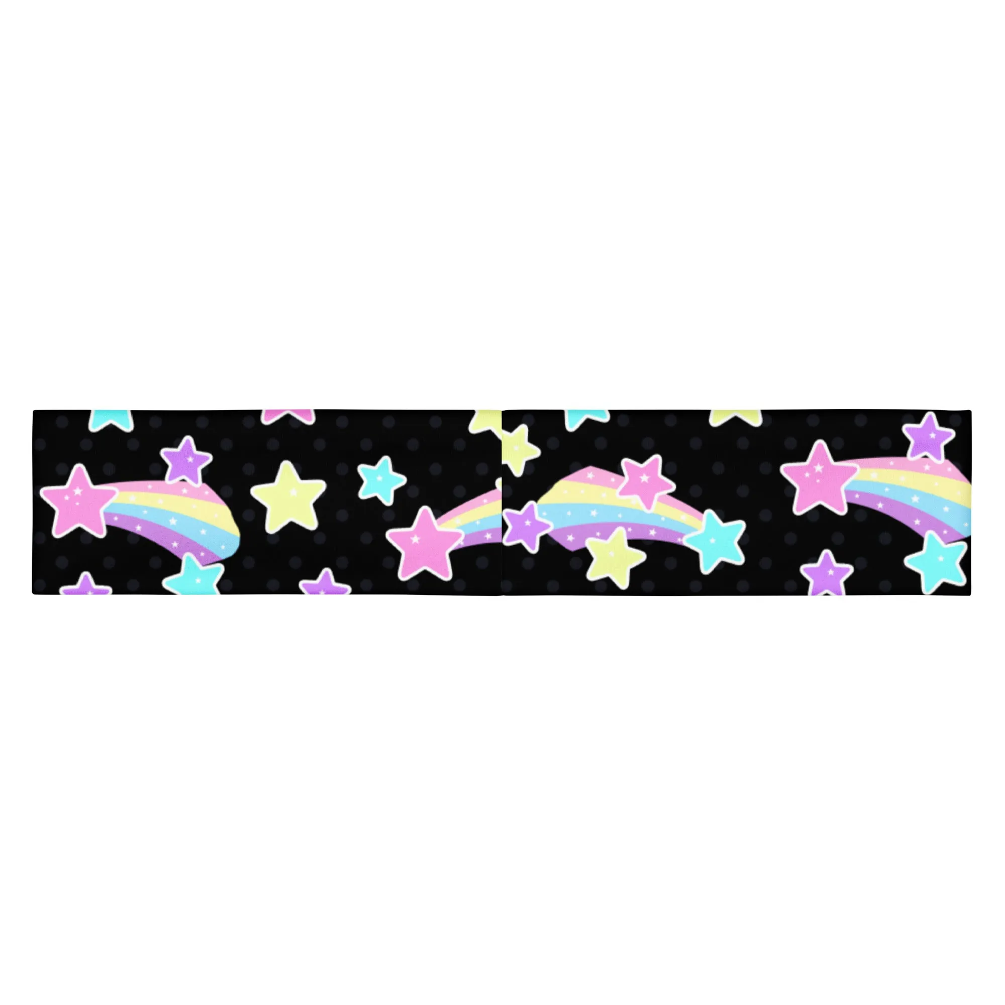 Starry Party Black Stretchable Headband