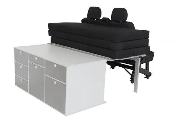 VanEssa Mobilcamping Sleep System to Kitchen T5 or T6 incl. Mattress