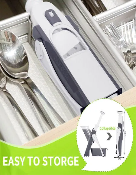 VersaSlice Pro: Effortless Vegetable Cutter & Potato Grater