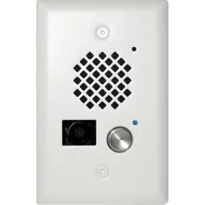 Viking E-50-WH Compact Entry Phone with Color Video Camera
