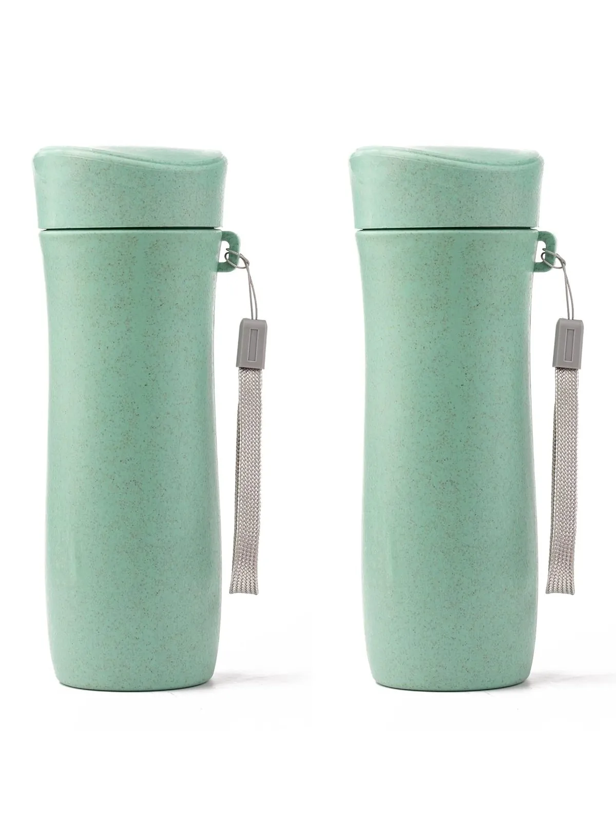 Wheat Straw Water Bottle - Set of 2