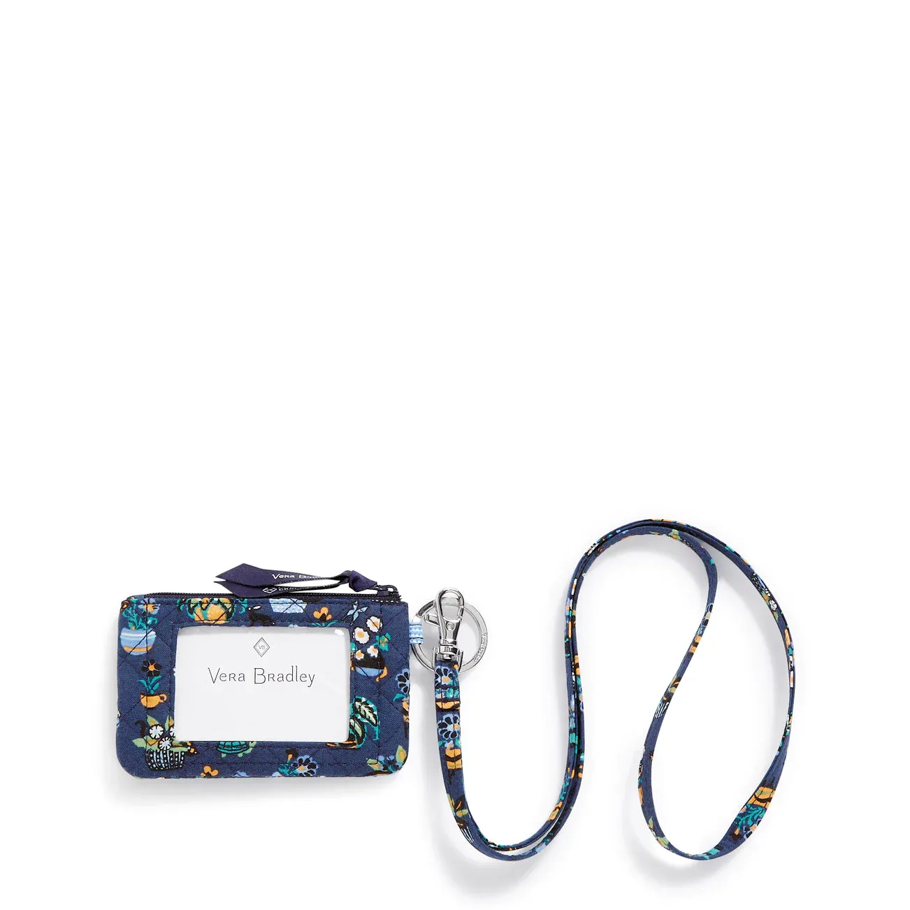 Zip ID Lanyard - Plants